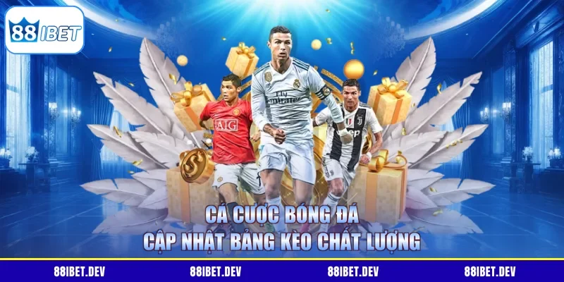 Cá cược bóng đá cập nhật bảng kèo chất lượng